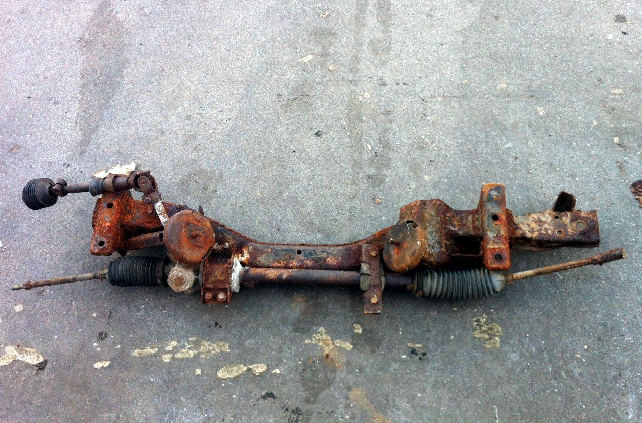 Fitting rack & pinion steering in your RX7 or other early RX www